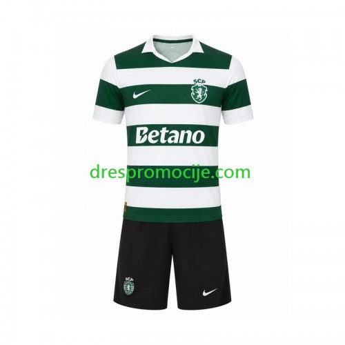 Sporting Clube de Portugal Dres Dječji Domaći 2026/2027 Kratkih Rukava Sporting Clube de Portugal Dres Dječji Domaći 2026/2027 Kratkih Rukava